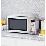 GE 1.1 Cu. Ft. 1100 W Mid-Size Microwave - Stainless
