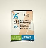 2000 mAh Extended Slim Design Battery for HTC T7373, HTC Evo 4G, HTC Droid  ....