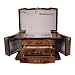 Jewelry : Elm Burl Jewelry Chest in High Gloss Piano Finish