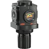 Ingersoll Rand Air Line Regulator - 1/2in., 215 CFM, 250 PSI, Model# R37341600