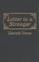 Letter to a Stranger