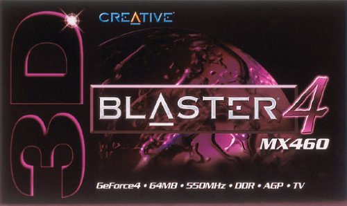 Creative 3D Blaster GeForce4 MX460 Grafikkarte