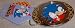 SONIC THE HEDGEHOG Metal Spinning Center Belt BUCKLE
