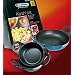 Le Creuset Cast Iron Karahi Set, Granite, 26 cm & 15 cm