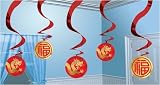 Chinese Hanging Swirl Decorations