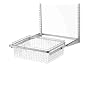 Rubbermaid 3J05 Configurations Sliding Wire Basket, Titanium