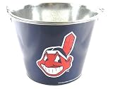 Cleveland Indians Metal Beer Bucket