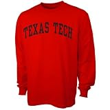 Texas Tech Red Raiders Red Vertical Arch Long Sleeve T-shirt