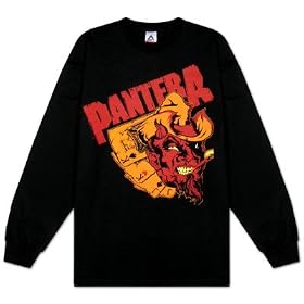 Long Sleeve: Pantera - Devil's Hand Specialty Products T-Shirt, M - Black