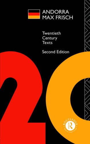 Andorra (Twentieth Century Texts)