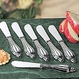 FLUTES PATE KNIFES SET 6
