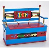 Musical Toy Box Bench