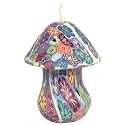 Patchwork Mushroom Candle
