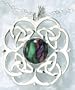 Sterling Silver Round Celtic Pendant