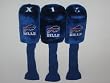 BUFFALO BILLS Team Logo Set of 3 GOLF CLUB HEADCOVERS