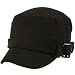 Winter Buckle Belt Cadet Military Castro Hat Cap Black