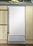 Jenn Air 15 inch Under Counter Ice Maker Clear-Cube System 35lb Capacity Reversible Door White Cabin