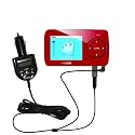 2 in 1 FM Transmitter and Car Charger for the Philips GoGear SA6086/37 - Gomadic Brand w/ TipExchange Technology