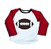 Mud Pie Baby Boys Football Raglan Tee