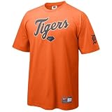 Nike Detroit Tigers Orange 2008 Practice T-shirt