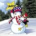 Pattern for Believe Snowman