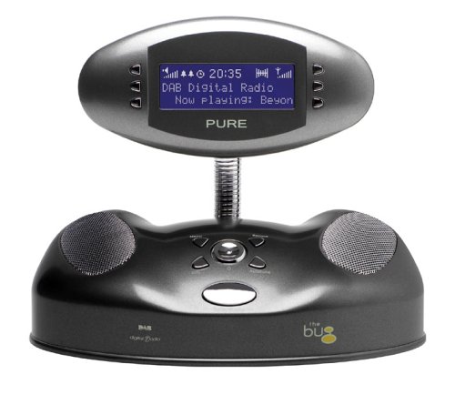 Childrens Toyshop  Electronics : Pure - The Bug DAB Digital Radio with Pause and Rewind - Graphite