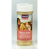 Halo Liv-a-Littles Natural Treats for Dogs and Cats, Dinner Party Wild Salmon with Herb Seasoning, 2.7oz