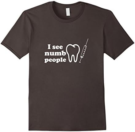 Men's I See Numb People T-Shirt 3XL Asphalt