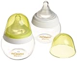 Lansinoh mOmma 2 Count Feeding Bottle, 5 Ounce