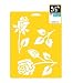 Stencil Mania 7"X10"-Roses