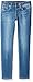Vigoss Girls' Dazzling Butterfly Skinny Jean