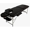 Massageliege / Massagebank ALU, nur 10kg, mit viel Zubeh�r, Topqualit�t, Schwarz