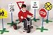 Drive time Signs by GuideCraft Set of 3