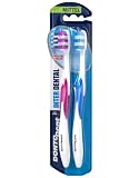 Produkt-Bild: Dontodent Zahnb&uuml;rste Interdental mittel (Kr&auml;uter) , 2er Pack (2 x 2 St&uuml;ck)