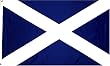 Scotland (CROSS) National Country Flag - 3 foot by 5 foot Polyester (New)
