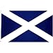 Scotland St. Andrews Cross Flag Polyester 3 ft. x 5 ft.