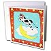 Farm Animals - Cow Jumped Over The Moon - Greeting Cards-6 Greeting Cards with envelopes