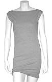 Fine Jersey Sleeveless T-Shirt Dress, Asphalt, Small