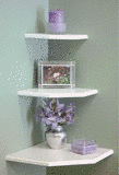 Creative Connectors 6008093 Invisible Mount Corner Shelf