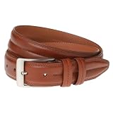 Allen Edmonds Men's Twin Stitched Double Bombay Belt at Allen Edmonds