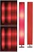 Stehlampe Facile 120cm rot