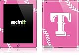 Skinit Texas Rangers Pink Game Ball Vinyl Skin for Apple iPad 2