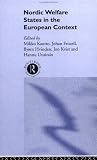 Nordic Welfare States in the European Context