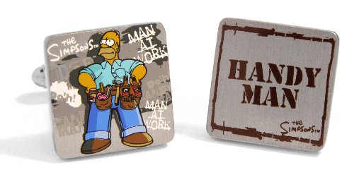 The Simpsons Herren Manschettenkn&ouml;pfe   CUE0853 Preisvergleich