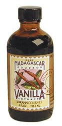 LorAnn Extracts, Pure Madagascar Vanilla Extract, 4-Ounce Bottles (Pack of 6)