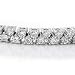 14K White Gold Diamond Bracelet -- 5.00 Ct. SI1-SI2 Eye Clean J/K