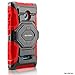 Microsoft Lumia 435 Case, Evocel [New Generation Series] Belt Clip Holster, Kickstand, & Dual Layer for Microsoft Lumia 435, Red (EVO-NK435-XX03)