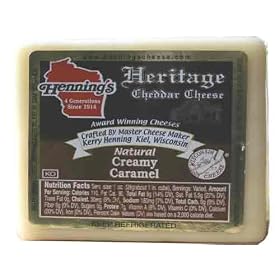 Caramel Cheddar Cheese by Wisconsin Cheese Mart by Wisconsin Cheese Mart
