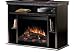 Dimplex Corry Media Console with 26 Inch Self Trimming Electric Firebox, Black, DFP6854B