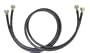 Whirlpool 8212656RP 10-Feet Black Rubber Washer Inlet Hose, 2 Pack